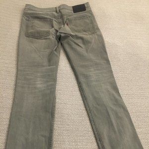Grey Levi Strauss Strauss Straight-Leg Jeans
